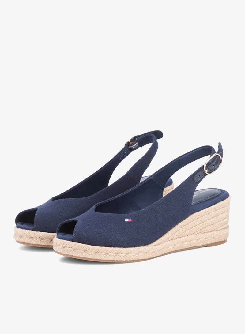 TOMMY HILFIGER  Hemp Slingback Wedge Espadrilles for Women | Best Price UAE